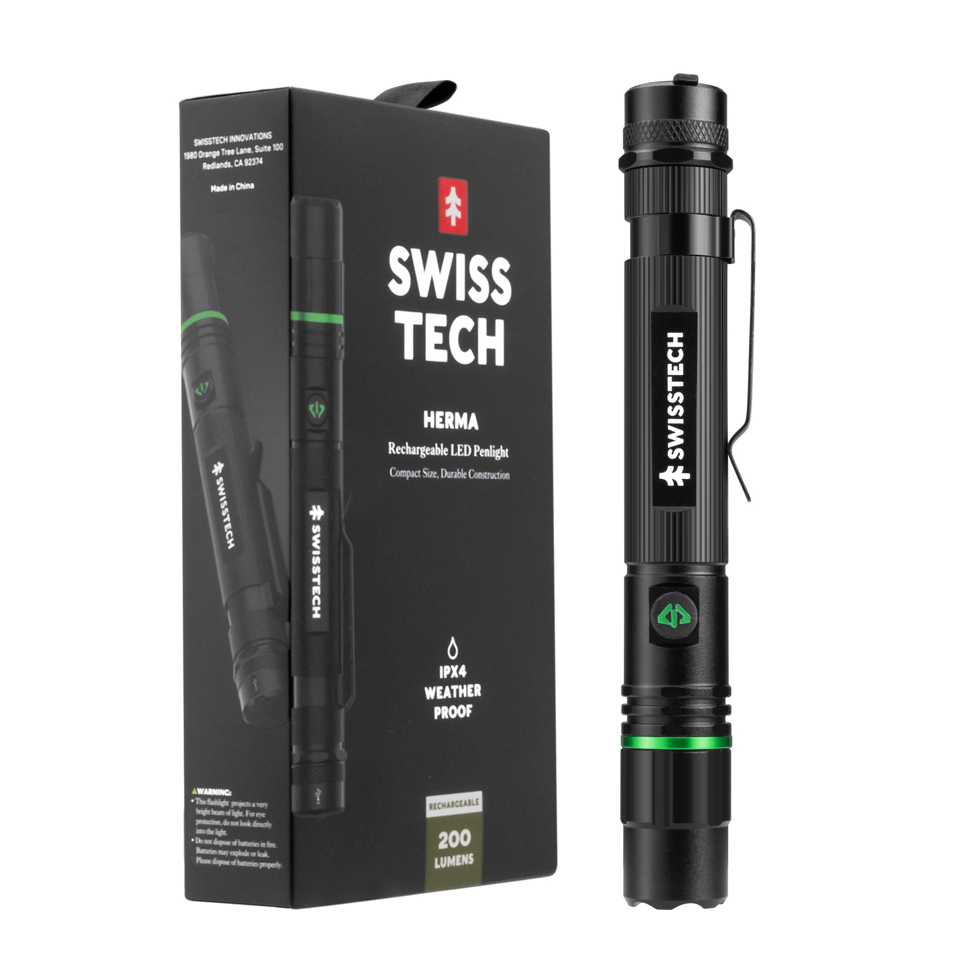 Herma uppladdningsbar - 200 Lumen