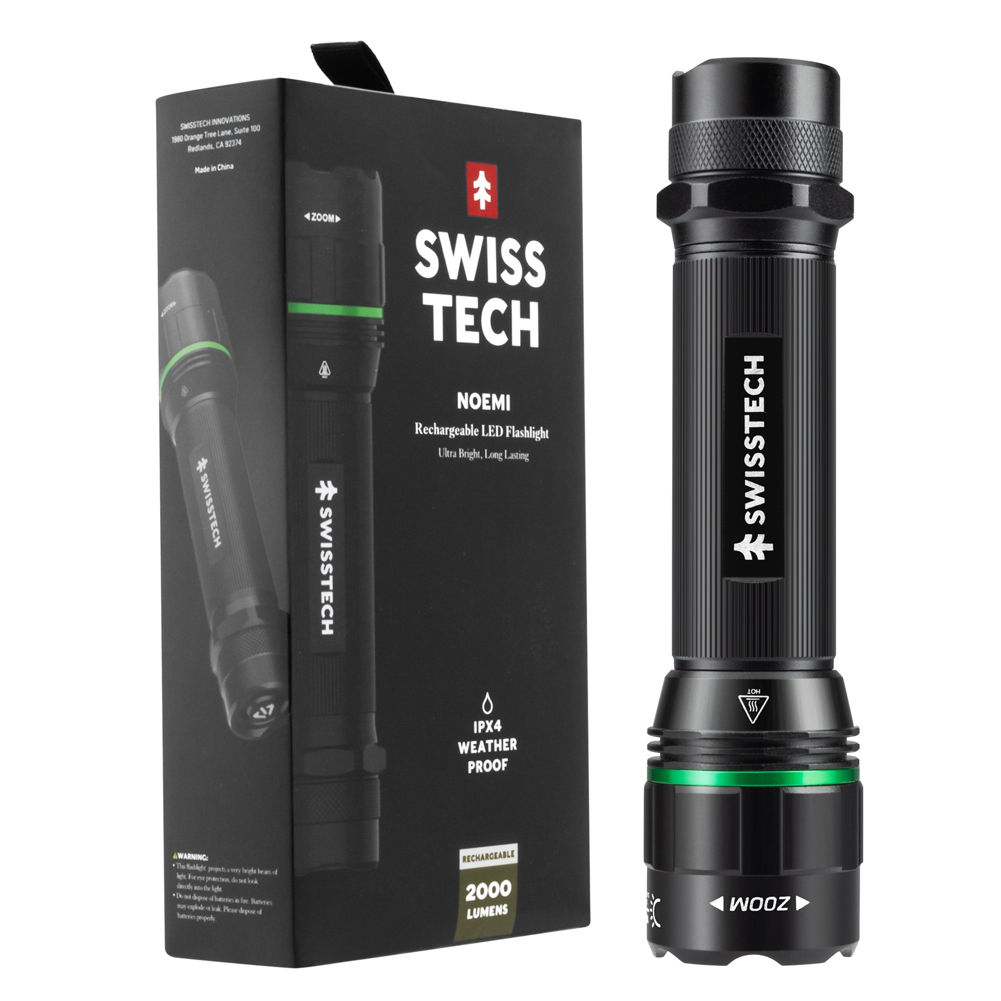 Noemi uppladdningsbar - 2000 Lumen