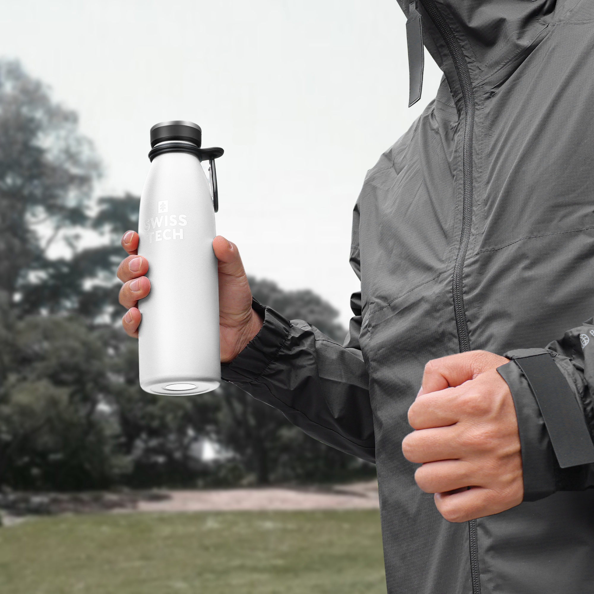 Dricksflaska 500 ml - Vit