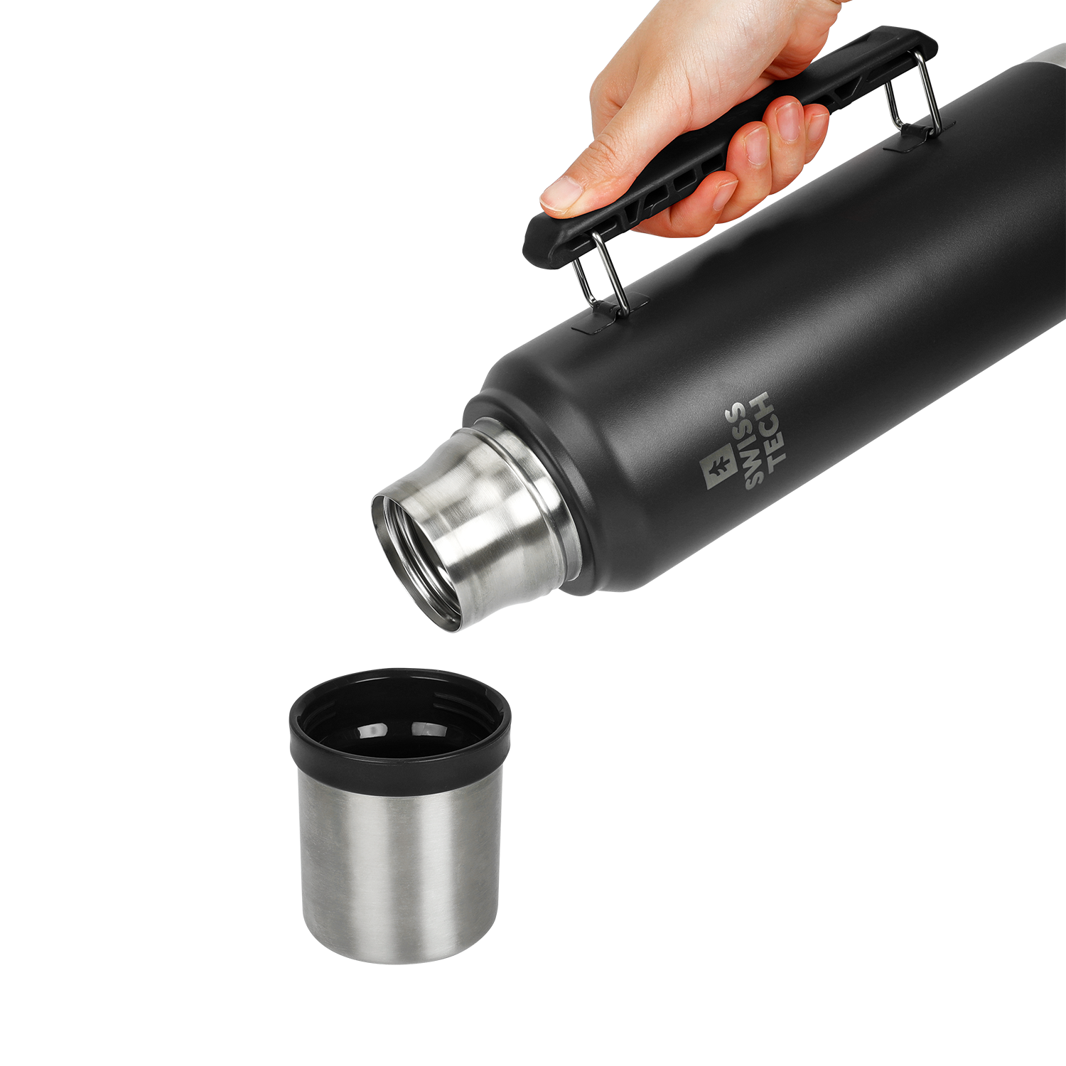 Termoskanna 1182 ml - Svart